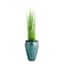 Arcadia Aqua Ceramic Outdoor Planter, Large