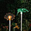 Solar Color Changing Humming Bird Pathway Light