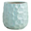 Ty Pennington Indoor Blue Indra Ceramic Planter, Medium