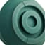 Japi Brut Moss Green Outdoor Planter, Large