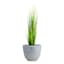Ty Pennington Blue Moss Ceramic Cup Outdoor Planter, Large