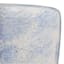 Ty Pennington Blue Moss Ceramic Cup Outdoor Planter, Medium