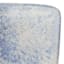 Ty Pennington Blue Moss Ceramic Cup Outdoor Planter, Small