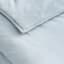 Providence 3-Piece Blue Washed Cotton Percale Comforter Set, King
