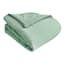 Providence 3-Piece Green Washed Cotton Percale Comforter Set, King