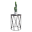 Metal Diamond Plant Stand, Bronze