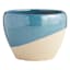 Ty Pennington Indoor Reactive Glazed Ceramic Pot, Large