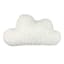 White Cloud Boucle Shaped Throw Pillow, 10x16