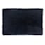 Crosby St. Solid Black Bath Rug, 20x30