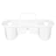 White Shower Caddy, Large