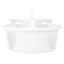 White Shower Caddy, Large