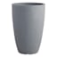 Japi All Weather Proof Charcoal Modern Conic Outdoor Planter, Small