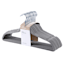25-Pack Velvet Hangers, Grey