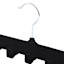 Velvet Belt Hanger, Black