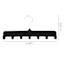 Velvet Belt Hanger, Black