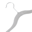 4-Tier Velvet Pant Hanger, Grey