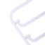 4-Tier Velvet Pant Hanger, Pearl White