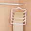 4-Tier Velvet Pant Hanger, Pearl White
