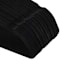 50-Pack Velvet Suit Hangers, Black