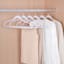 50-Pack Velvet Suit Hangers, Pearl White