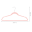 50-Pack Velvet Suit Hangers, Pink