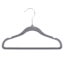 Tiny Dreamers 10-Piece Velvet Hanger, Dark Grey
