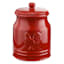 Red Ceramic Rooster Canister, Large