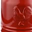 Red Ceramic Rooster Canister, Large