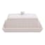 Honeybloom Pasadena Butter Dish, White