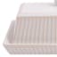 Honeybloom Pasadena Butter Dish, White