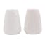 Honeybloom Pasadena White Salt & Pepper Shaker Set