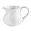 Providence White Scalloped Creamer Jar