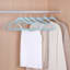 50-Pack Velvet Suit Hangers, Pastel Blue