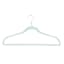 25-Pack Velvet Hangers, Clearly Aqua