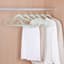 25-Pack Velvet Hangers, Clearly Aqua