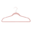 25-Pack Velvet Hangers, Pearl Blush