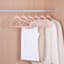 25-Pack Velvet Hangers, Pearl Blush