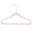 Tiny Dreamers 10-Piece Velvet Hanger, Strawberry Cream