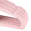Tiny Dreamers 10-Piece Velvet Hanger, Strawberry Cream
