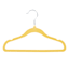 Tiny Dreamers 10-Piece Velvet Hanger, Popcorn Yellow