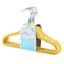 Tiny Dreamers 10-Piece Velvet Hanger, Popcorn Yellow