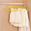 Tiny Dreamers 10-Piece Velvet Hanger, Popcorn Yellow