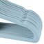 Tiny Dreamers 10-Piece Velvet Hanger, Cerulean