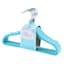 Tiny Dreamers 10-Piece Velvet Hanger, Angel Blue