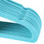 Tiny Dreamers 10-Piece Velvet Hanger, Angel Blue