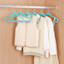 Tiny Dreamers 10-Piece Velvet Hanger, Angel Blue