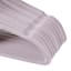 25-Pack Iris Velvet Suit Hangers, Mystic Purple