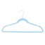 25-Pack Velvet Hangers, Cool Blue