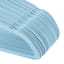 25-Pack Velvet Hangers, Cool Blue