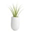 Crosby St. White Terrazzo Cement Outdoor Planter, Large